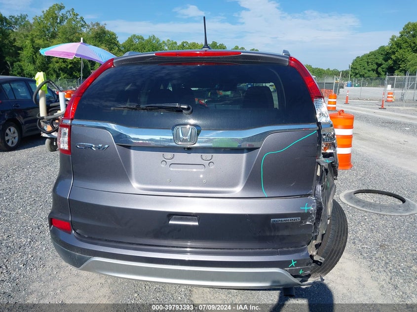 2015 HONDA CR-V TOURING - 5J6RM3H99FL014576