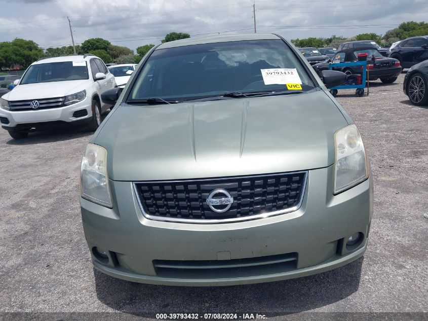 2008 Nissan Sentra 2.0 S VIN: 3N1AB61E28L672476 Lot: 39793432