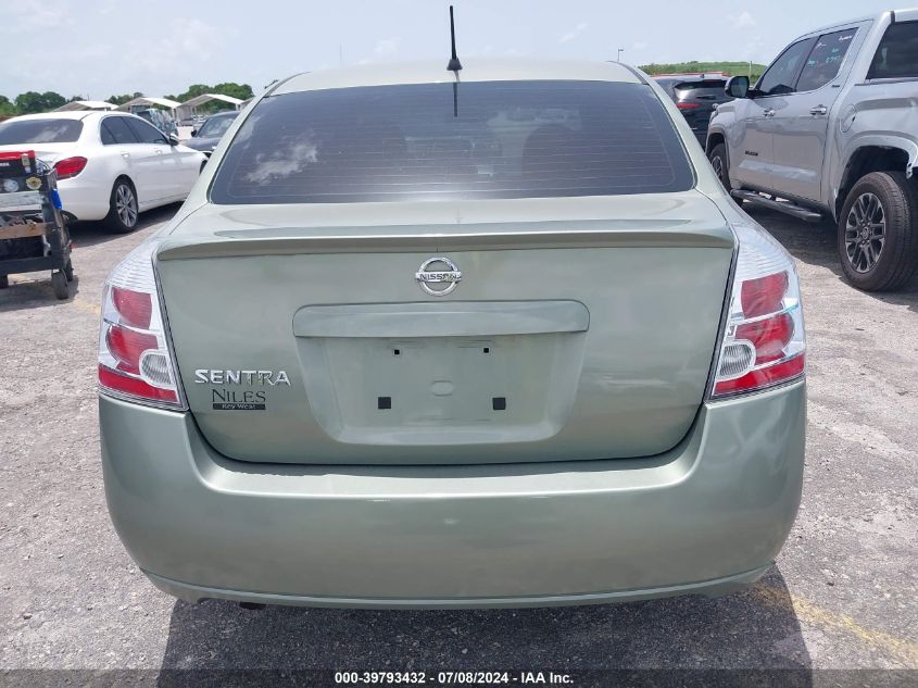 2008 Nissan Sentra 2.0 S VIN: 3N1AB61E28L672476 Lot: 39793432