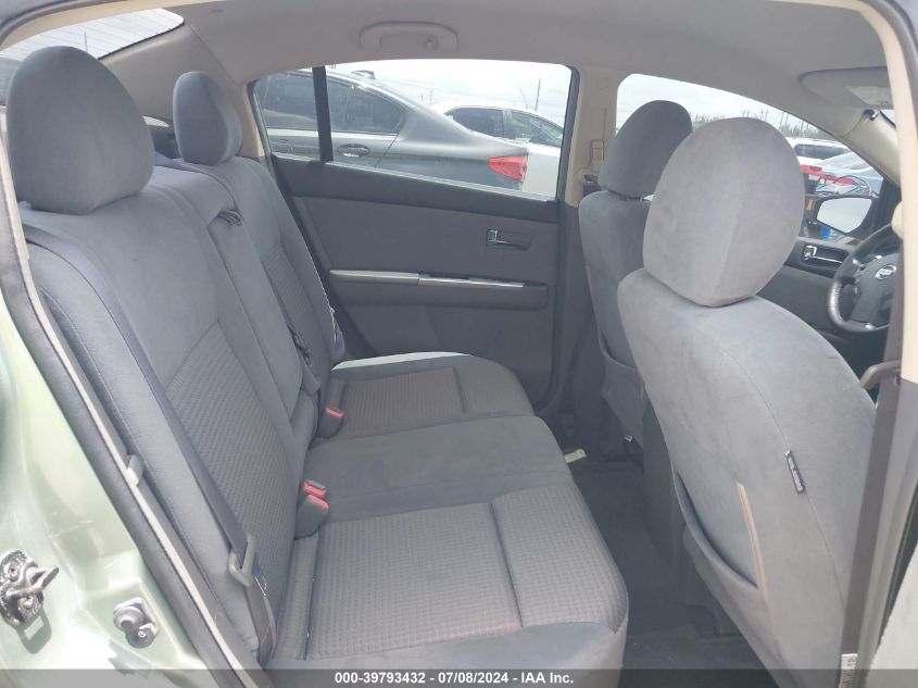 2008 Nissan Sentra 2.0 S VIN: 3N1AB61E28L672476 Lot: 39793432