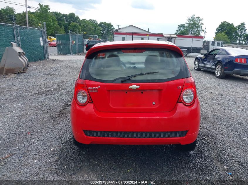 2009 Chevrolet Aveo Lt VIN: KL1TD66E59B611061 Lot: 39793441