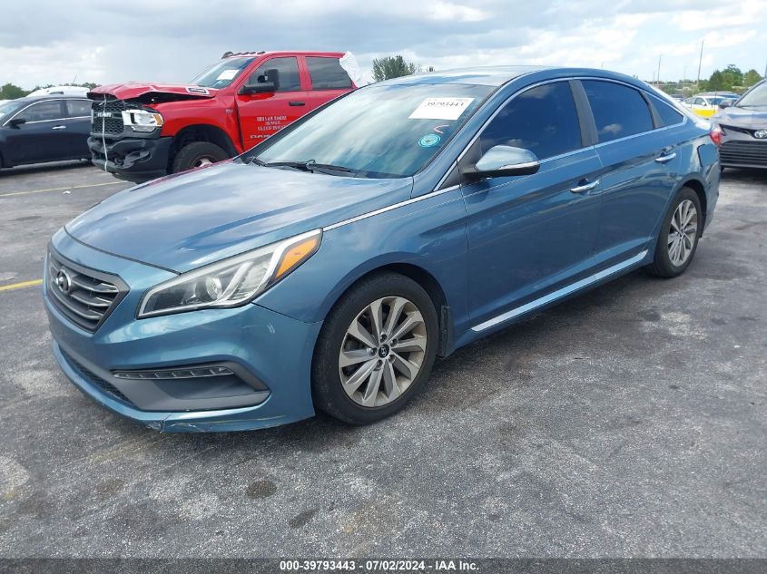 5NPE34AF4FH117079 | 2015 HYUNDAI SONATA