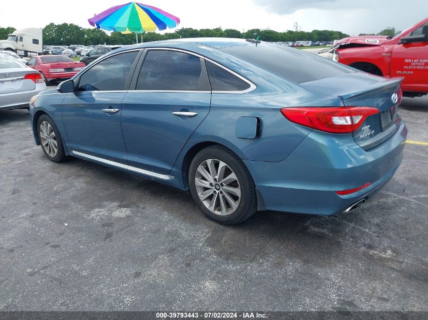 2015 HYUNDAI SONATA SPORT - 5NPE34AF4FH117079