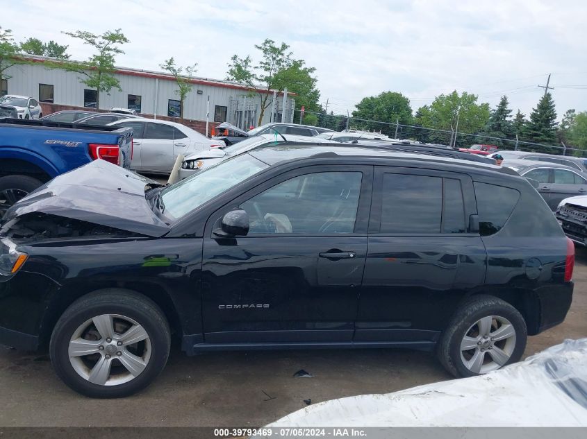 2017 Jeep Compass Latitude 4X4 VIN: 1C4NJDEB4HD205233 Lot: 39793469