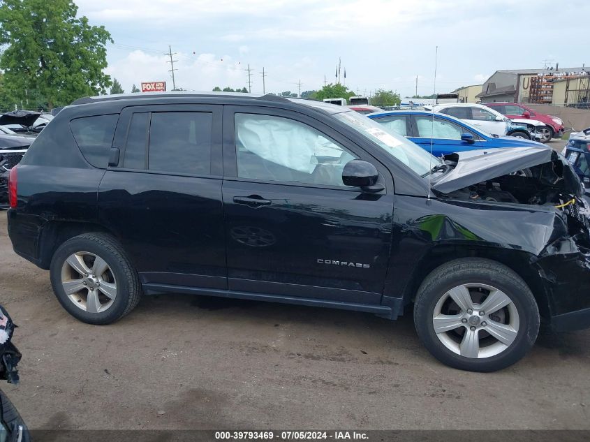 2017 Jeep Compass Latitude 4X4 VIN: 1C4NJDEB4HD205233 Lot: 39793469