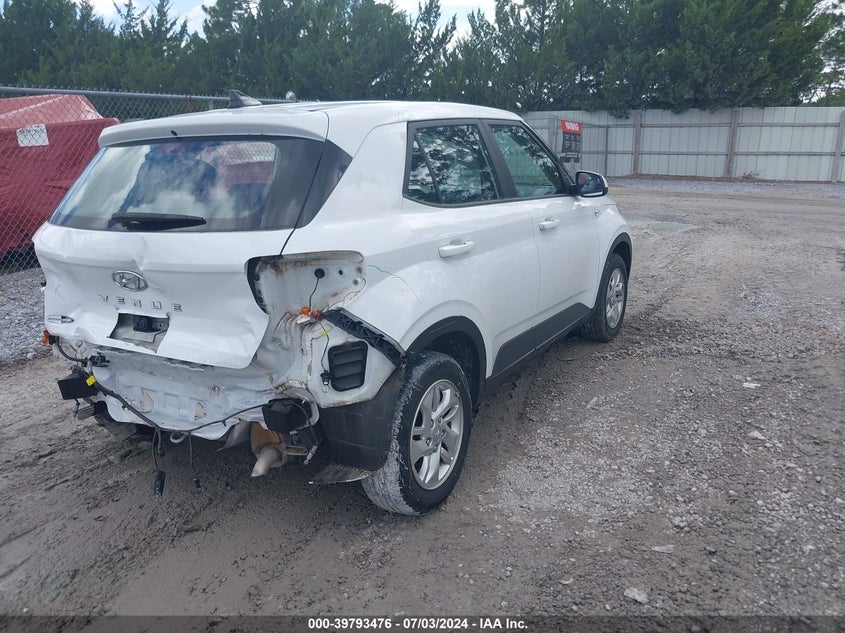 2021 HYUNDAI VENUE SE - KMHRB8A32MU120725