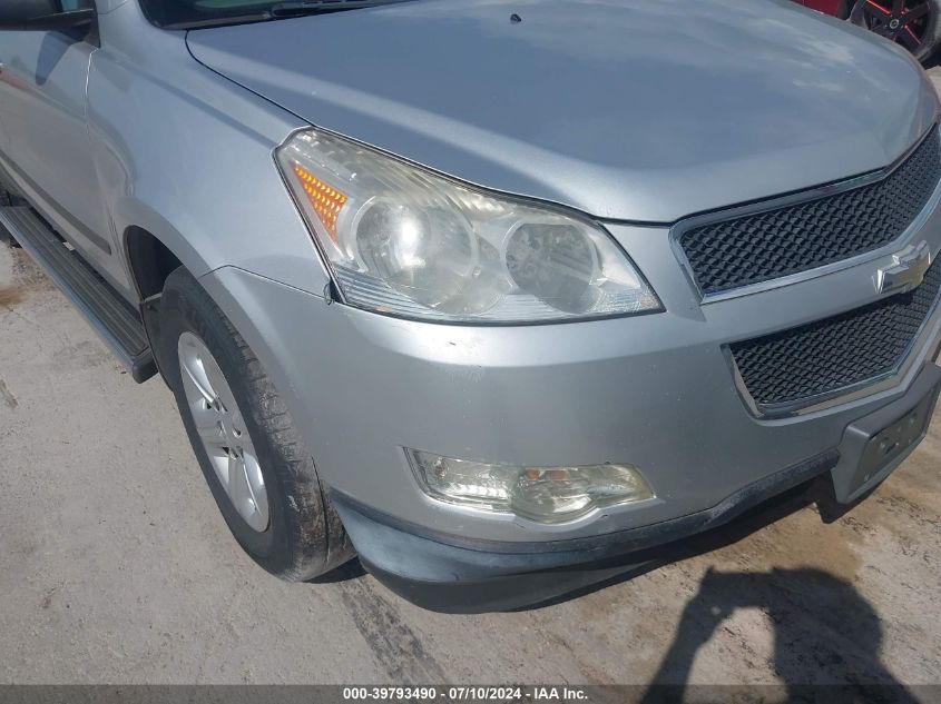 2012 Chevrolet Traverse Ls VIN: 1GNKVFED8CJ143938 Lot: 39793490