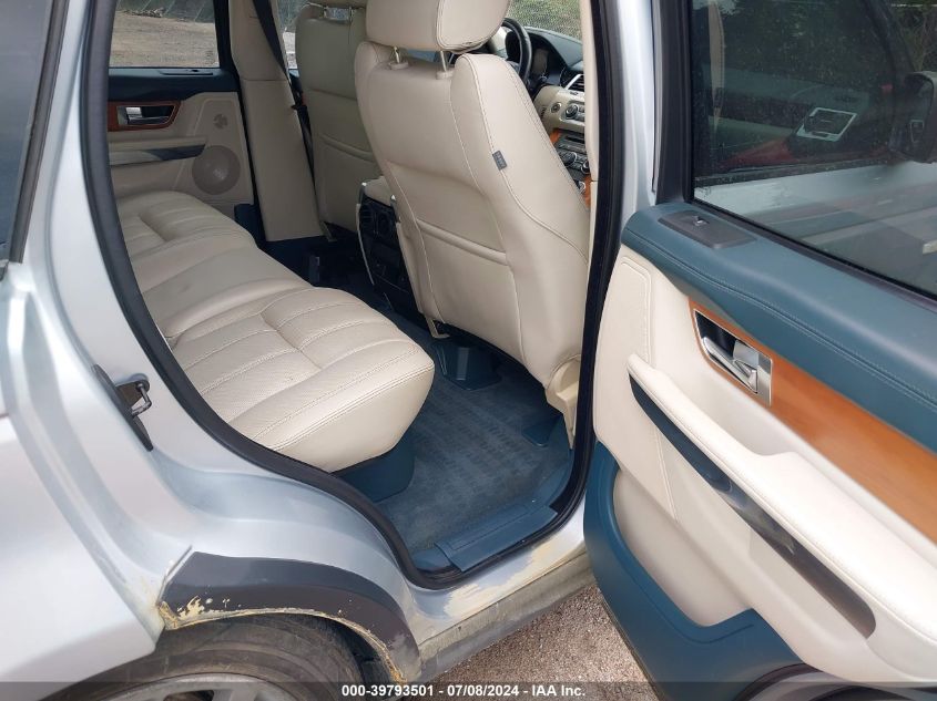 2011 Land Rover Range Rover Sport Hse VIN: SALSK2D48BA259868 Lot: 39793501