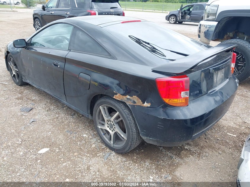 2002 Toyota Celica Gt VIN: JTDDR32T720131591 Lot: 39793502