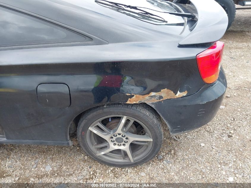 2002 Toyota Celica Gt VIN: JTDDR32T720131591 Lot: 39793502