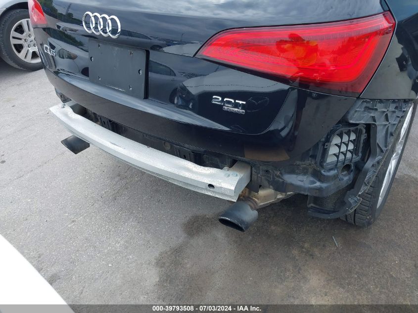 2013 Audi Q5 2.0T Premium VIN: WA1CFAFP6DA054029 Lot: 39793508