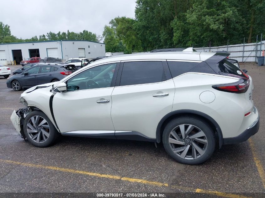 VIN 5N1AZ2CSXLN170016 2020 NISSAN MURANO SL INTELLIGENT AWD