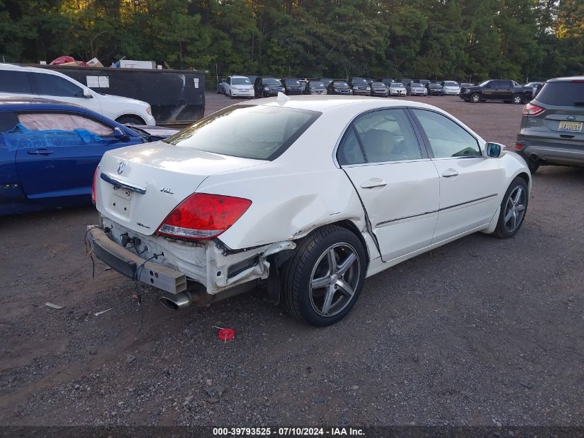 2006 Acura Rl 3.5 VIN: JH4KB16586C002077 Lot: 39793525