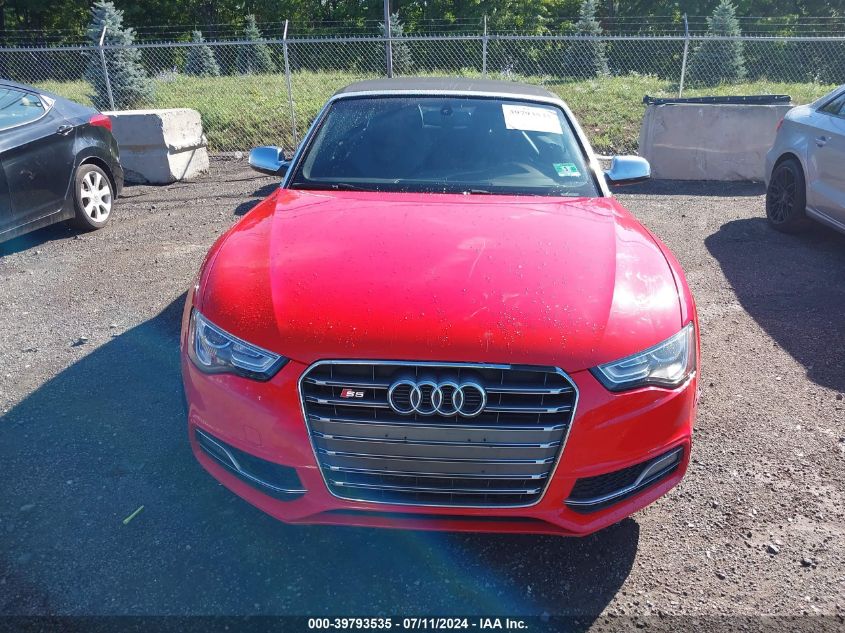 2013 Audi S5 3.0T Premium Plus VIN: WAUCGAFH0DN012196 Lot: 39793535