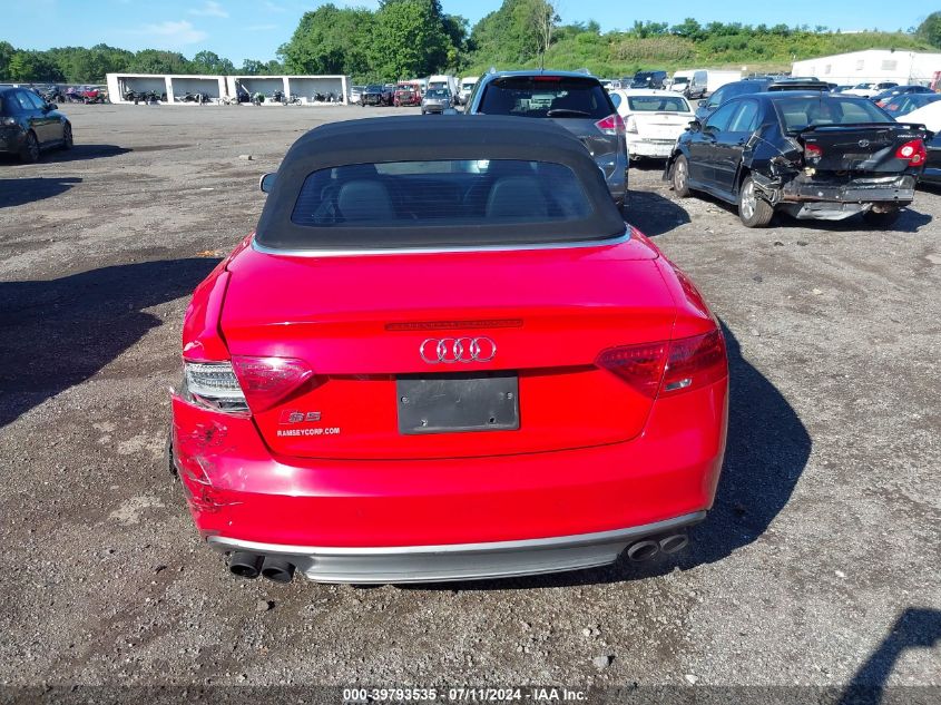 2013 Audi S5 3.0T Premium Plus VIN: WAUCGAFH0DN012196 Lot: 39793535