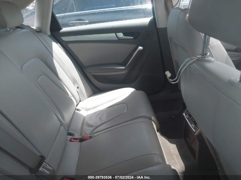 2010 Audi A4 2.0T Premium VIN: WAUEFAFL8AN047970 Lot: 39793536