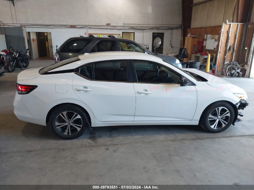 2021 Nissan Sentra Sv Xtronic Cvt VIN: 3N1AB8CV1MY219911 Lot: 39793551