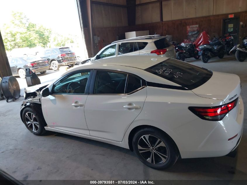 2021 Nissan Sentra Sv Xtronic Cvt VIN: 3N1AB8CV1MY219911 Lot: 39793551
