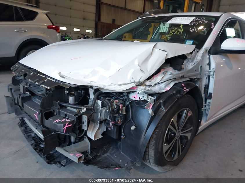 2021 Nissan Sentra Sv Xtronic Cvt VIN: 3N1AB8CV1MY219911 Lot: 39793551