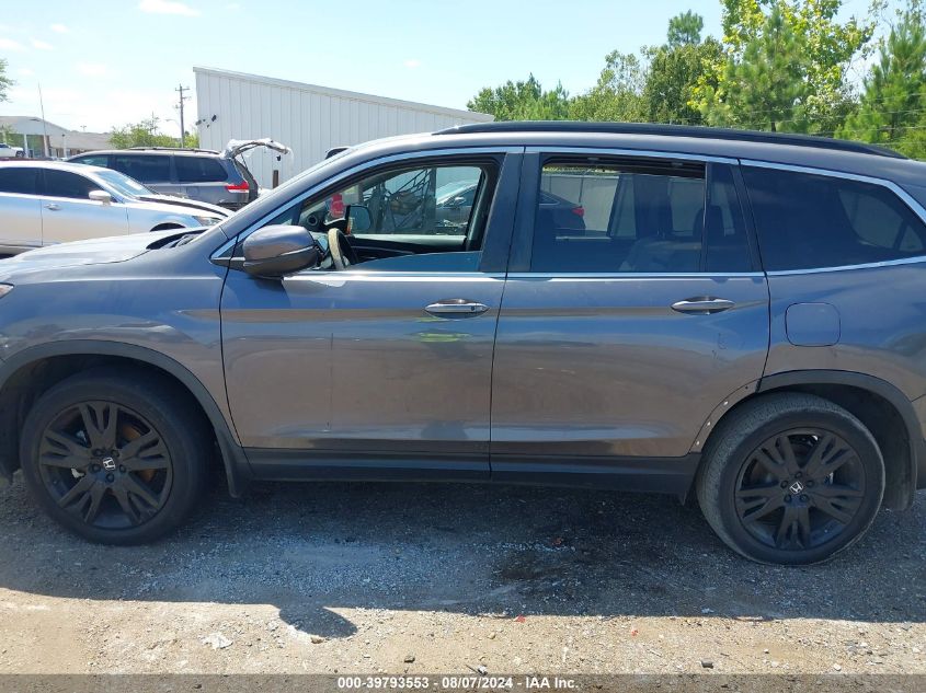 2021 Honda Pilot Awd Special Edition VIN: 5FNYF6H29MB006218 Lot: 39793553