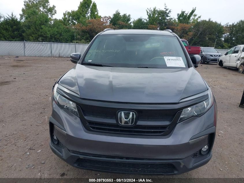 2021 Honda Pilot Awd Special Edition VIN: 5FNYF6H29MB006218 Lot: 39793553