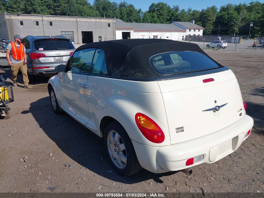 2005 Chrysler Pt Cruiser Touring VIN: 3C3EY55E55T344437 Lot: 39793554