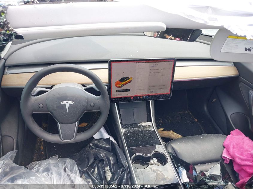 2020 Tesla Model 3 VIN: 5YJ3E1EB7LF795407 Lot: 39793562