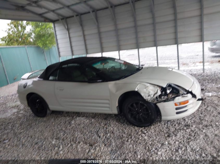 2001 Mitsubishi Eclipse Spyder Gs VIN: 4A3AE45G51E173047 Lot: 39793576