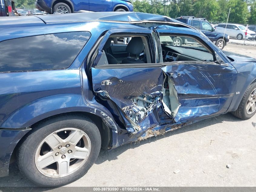 2006 Dodge Magnum VIN: 2D4FV47VX6H245609 Lot: 39793590