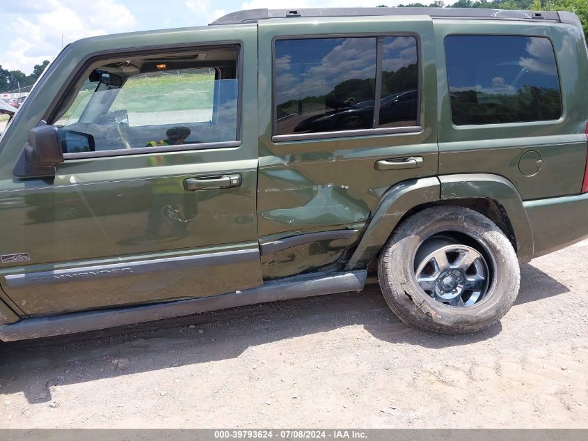 2007 Jeep Commander Sport VIN: 1J8HG48P07C672195 Lot: 39793624