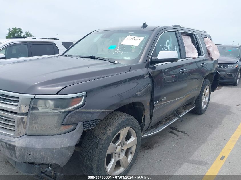 2015 Chevrolet Tahoe K1500 Ltz VIN: 1GNSKCKC8FR245538 Lot: 39793631