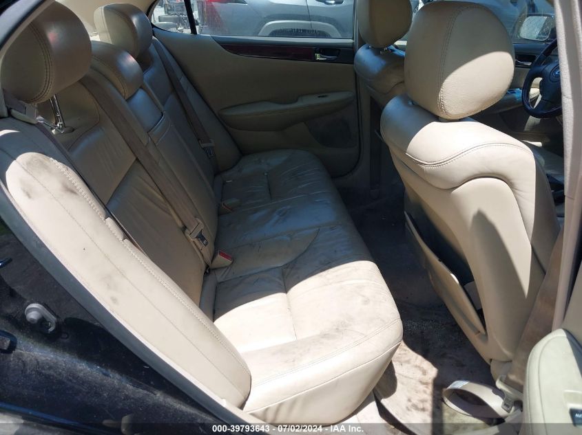 2003 Lexus Es 300 VIN: JTHBF30G636012210 Lot: 39793643