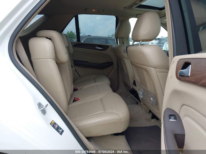 2015 Mercedes-Benz Ml 350 VIN: 4JGDA5JB3FA602806 Lot: 39793645