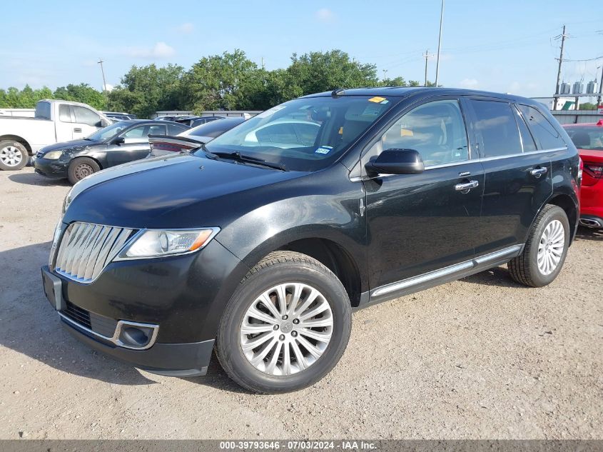 2012 Lincoln Mkx VIN: 2LMDJ6JKXCBL12623 Lot: 39793646