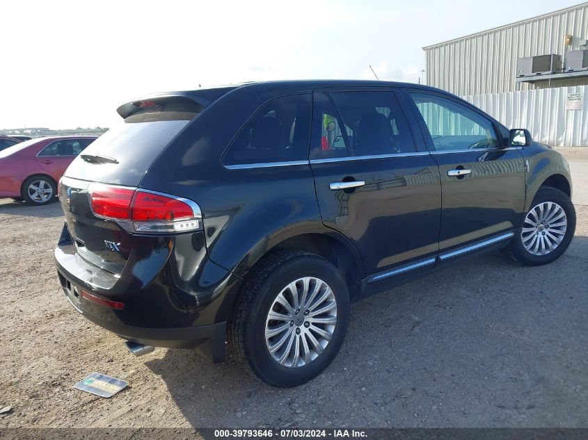 2012 Lincoln Mkx VIN: 2LMDJ6JKXCBL12623 Lot: 39793646