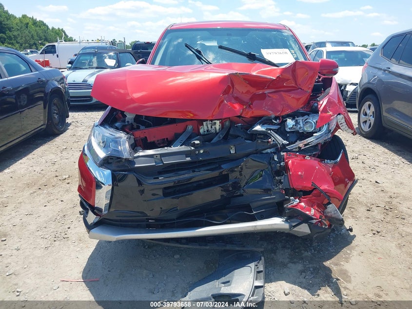 2018 Mitsubishi Outlander Se VIN: JA4AD3A38JZ001133 Lot: 39793658