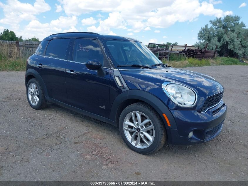 2012 Mini Cooper S Countryman VIN: WMWZC5C55CWL59913 Lot: 39793666