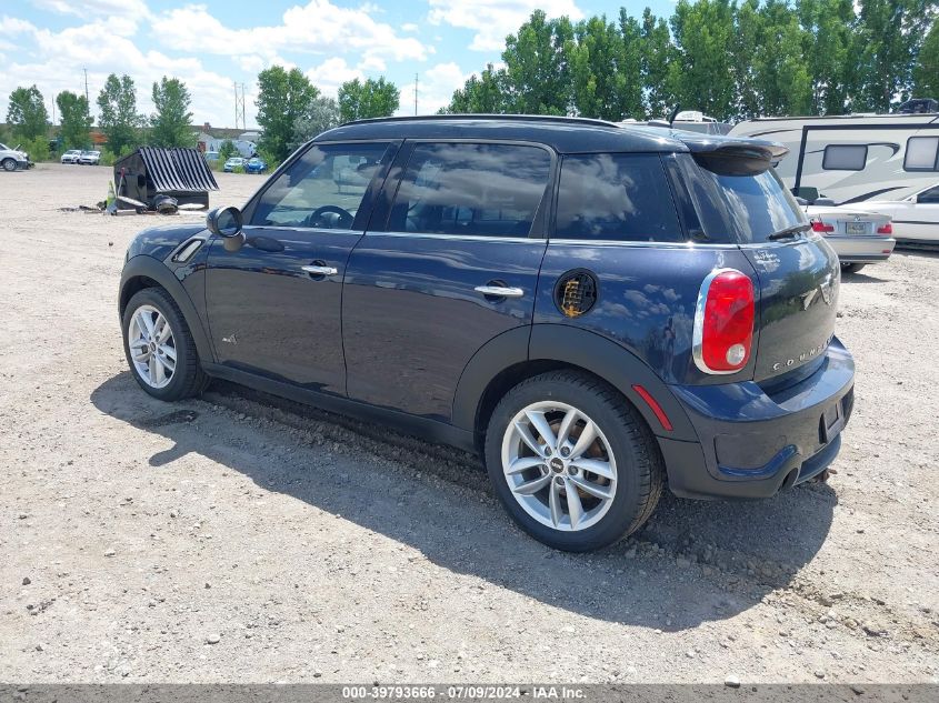 2012 Mini Cooper S Countryman VIN: WMWZC5C55CWL59913 Lot: 39793666