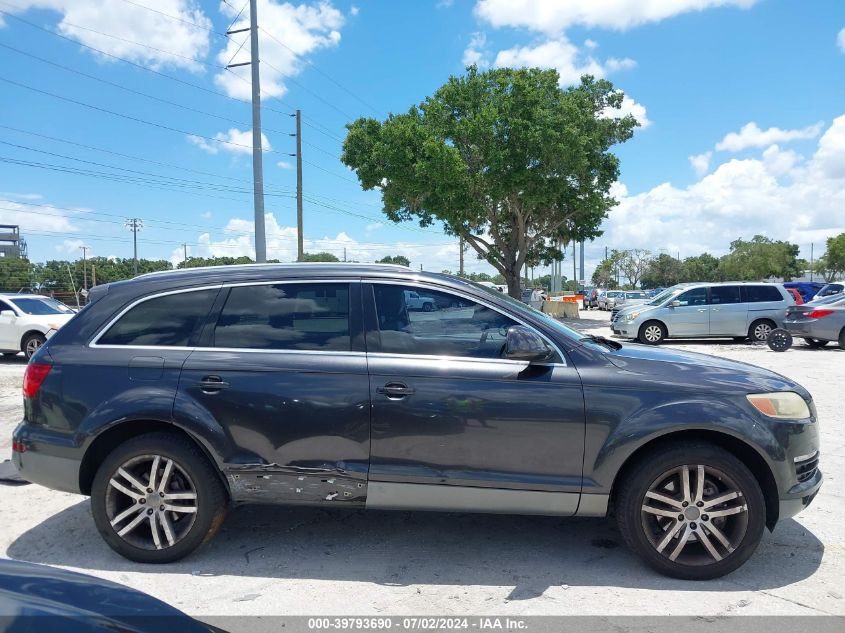 2007 Audi Q7 4.2 Premium VIN: WA1BV74L77D037938 Lot: 39793690