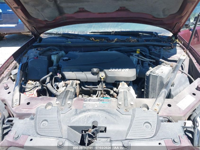 2007 Chevrolet Impala Lt VIN: 2G1WT58K379336481 Lot: 39793701