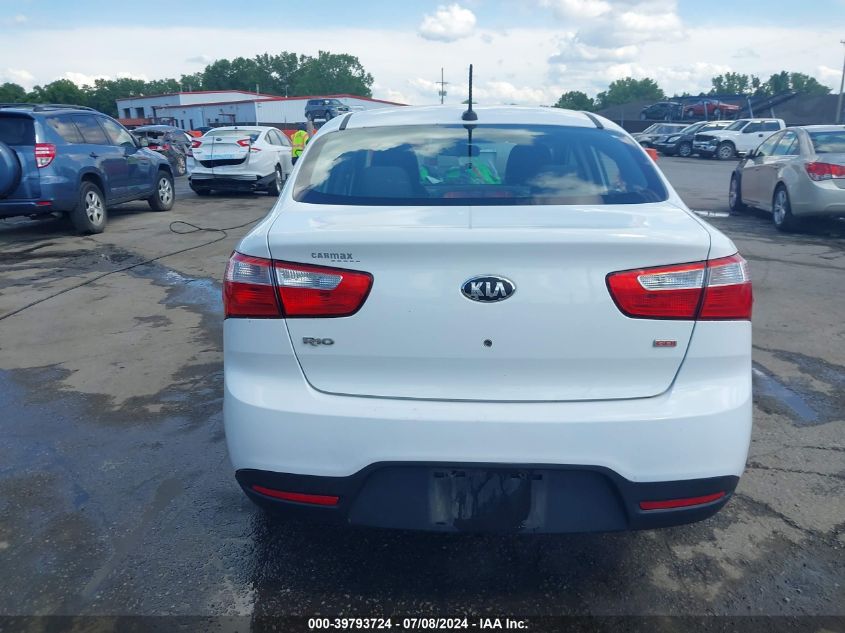 2013 Kia Rio Lx VIN: KNADM4A31D6169255 Lot: 39793724