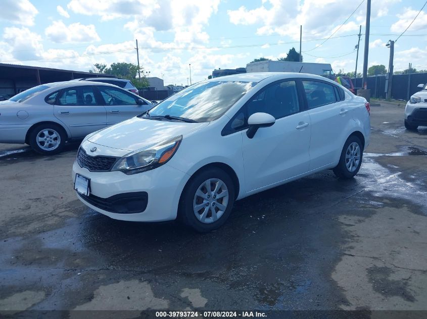 2013 Kia Rio Lx VIN: KNADM4A31D6169255 Lot: 39793724