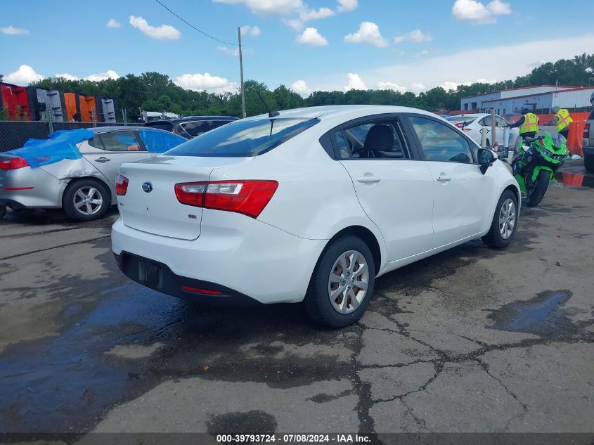 2013 Kia Rio Lx VIN: KNADM4A31D6169255 Lot: 39793724