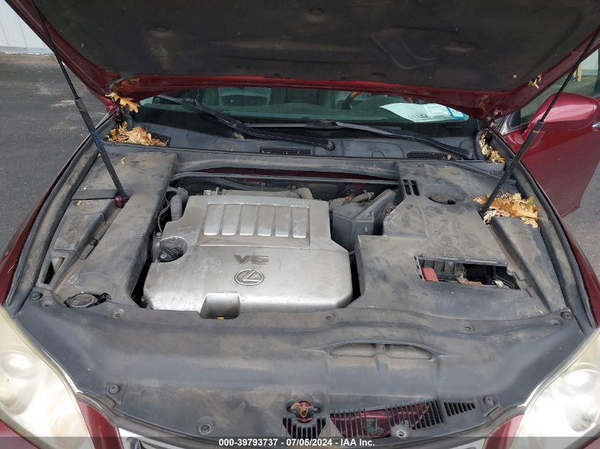 2007 Lexus Es 350 VIN: JTHBJ46G672079267 Lot: 39793737