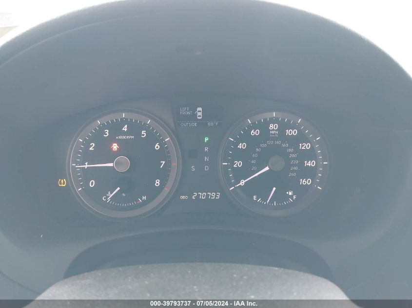 2007 Lexus Es 350 VIN: JTHBJ46G672079267 Lot: 39793737