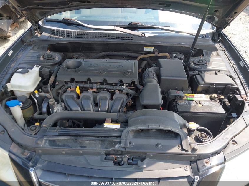 2009 Hyundai Sonata Gls VIN: 5NPET46C79H416407 Lot: 39793738