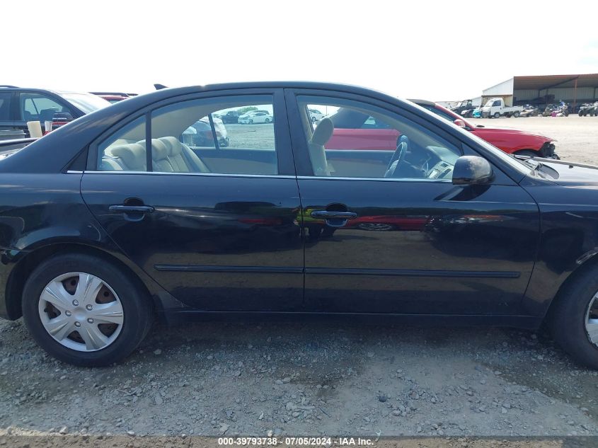 2009 Hyundai Sonata Gls VIN: 5NPET46C79H416407 Lot: 39793738