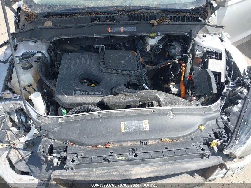 VIN 3FA6P0LU4HR357395 2017 FORD FUSION HYBRID SE