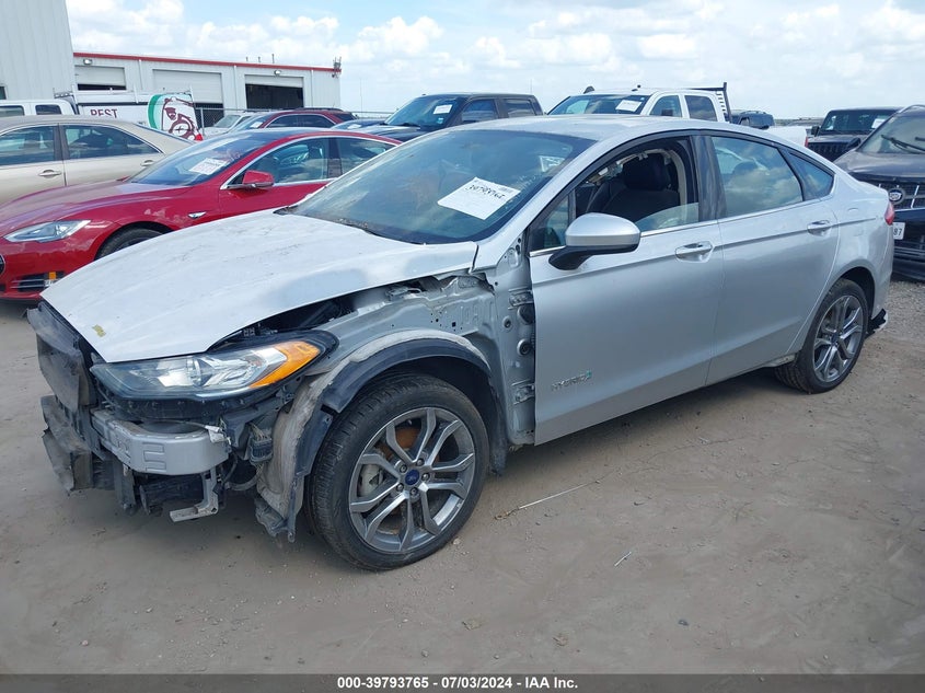 VIN 3FA6P0LU4HR357395 2017 FORD FUSION HYBRID SE