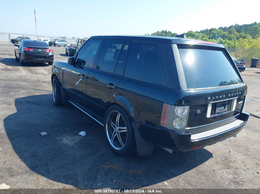 2007 LAND ROVER RANGE ROVER VIN: SALMF13427A254181